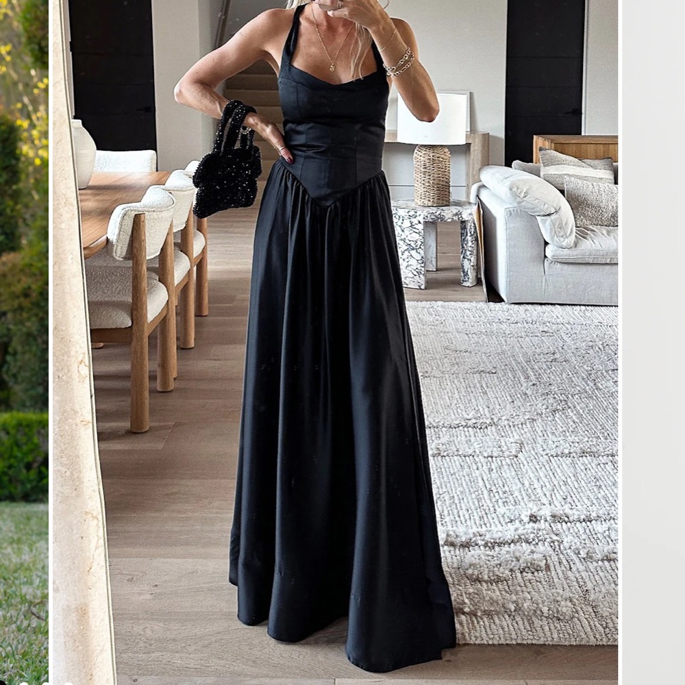 Show Me Your MuMu Black Maxi Dress